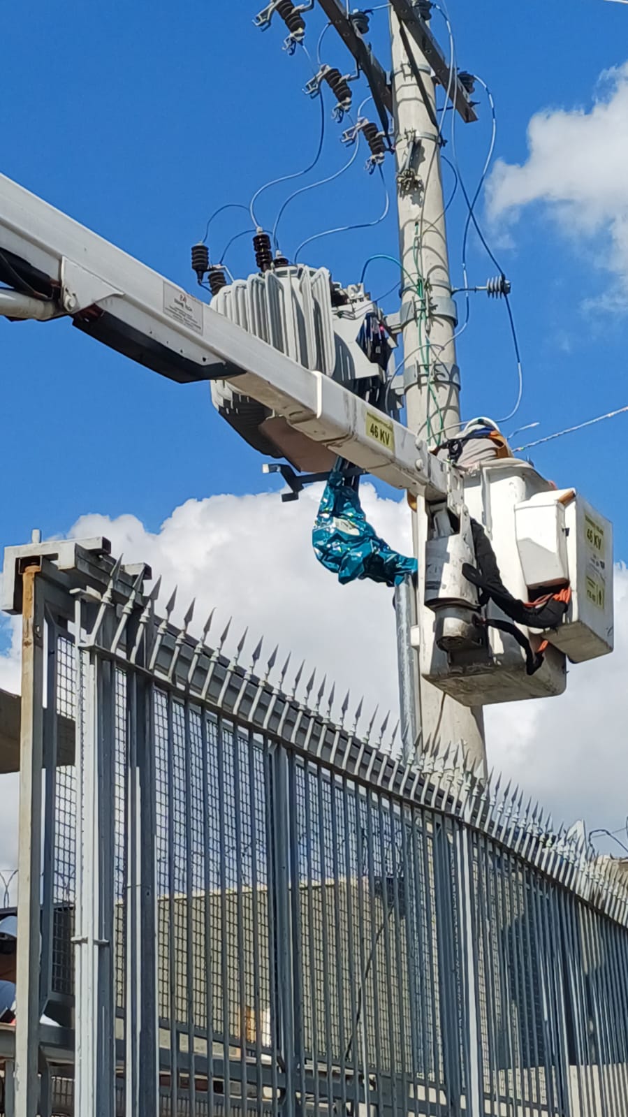 Manutenção de cabine primária